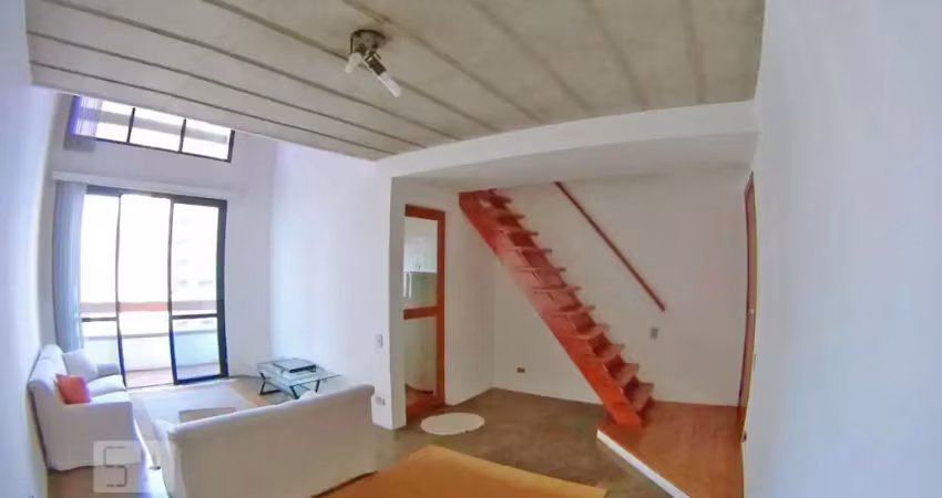 Apartamento para aluguel - moema, 1 quarto,  60 m² - são paulo