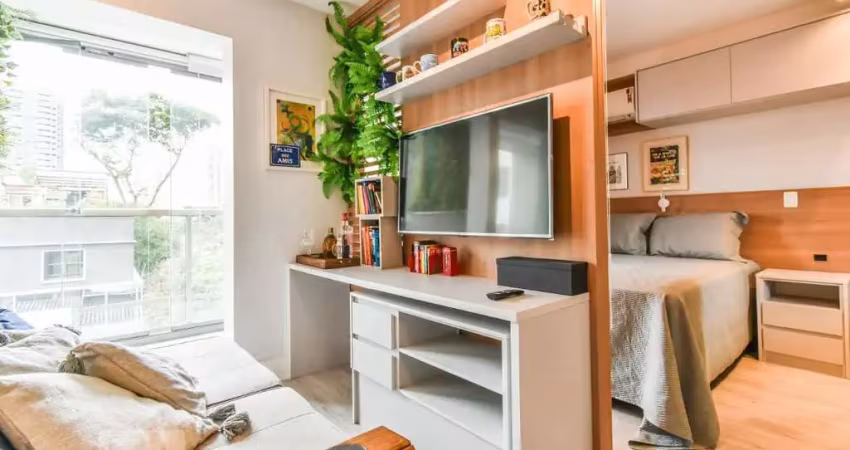 Kitnet / stúdio para aluguel - pinheiros, 1 quarto,  32 m² - são paulo