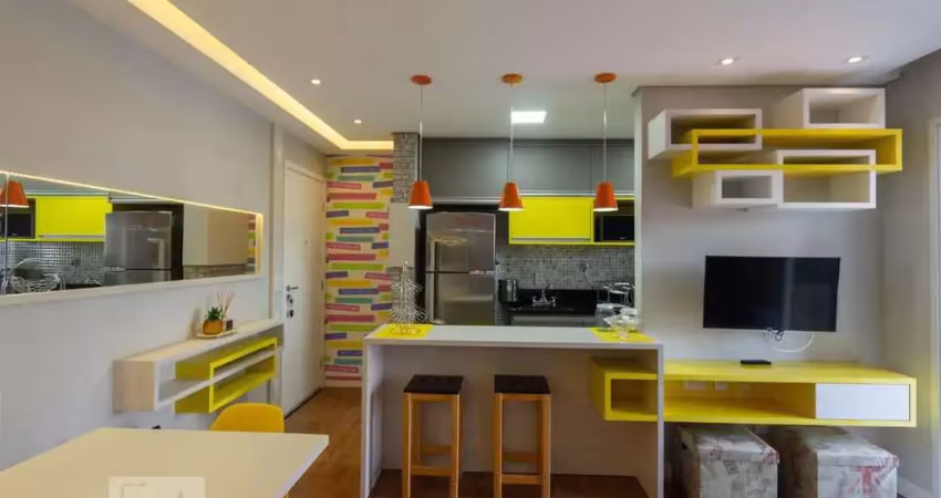 Apartamento para aluguel - jardim são caetano, 2 quartos,  65 m² - são caetano do sul