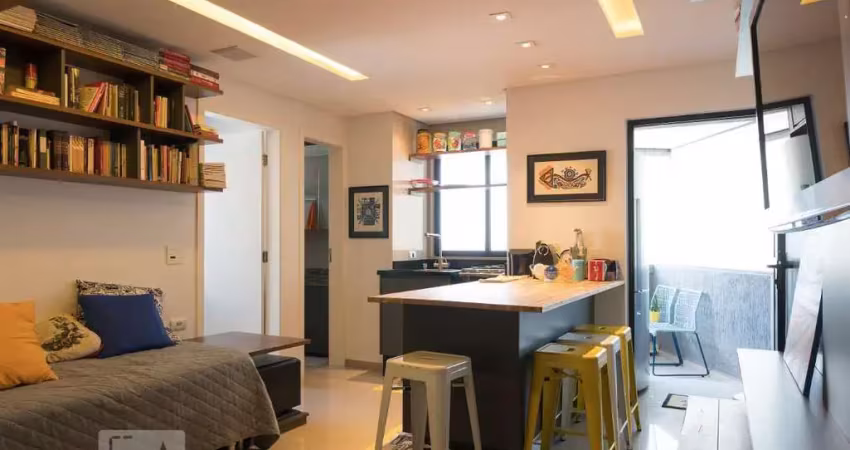 Apartamento para aluguel - centro, 1 quarto,  54 m² - curitiba
