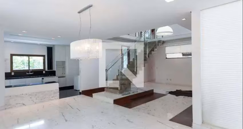 Casa / sobrado em condomínio para aluguel - ville de montagne, 4 quartos,  350 m² - nova lima