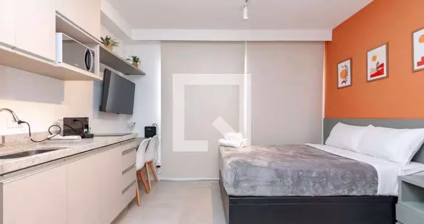 Kitnet / stúdio para aluguel - chácara santo antonio, 1 quarto,  23 m² - são paulo