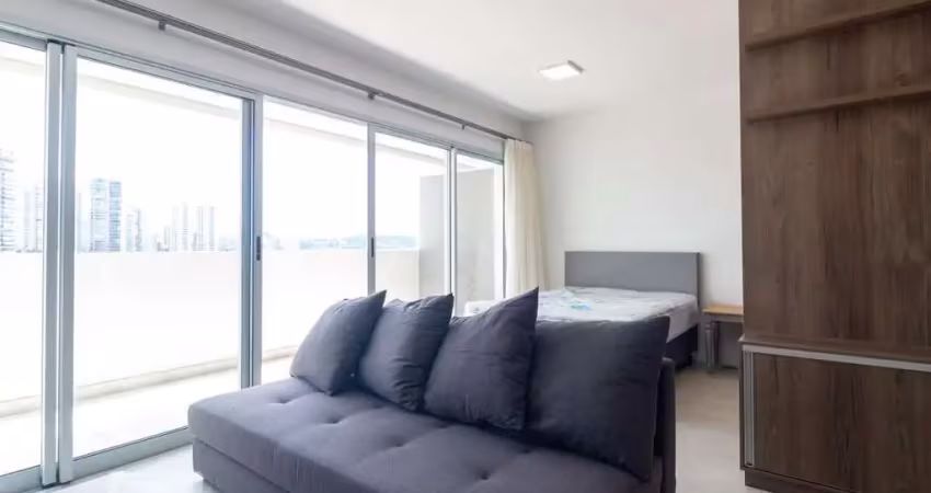 Kitnet / stúdio para aluguel - chácara santo antonio, 1 quarto,  60 m² - são paulo