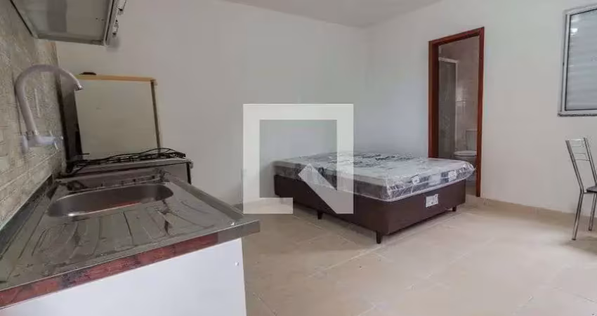 Kitnet / stúdio para aluguel - cidade jardim de florianópolis, 1 quarto,  20 m² - são josé