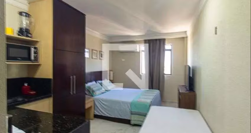 Kitnet / stúdio para aluguel - centro, 1 quarto,  27 m² - pinhais