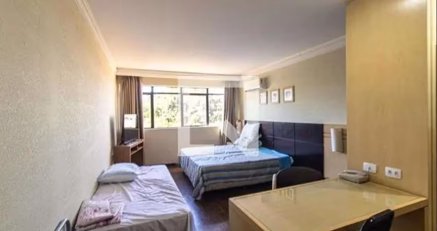 Kitnet / stúdio para aluguel - centro, 1 quarto,  32 m² - pinhais