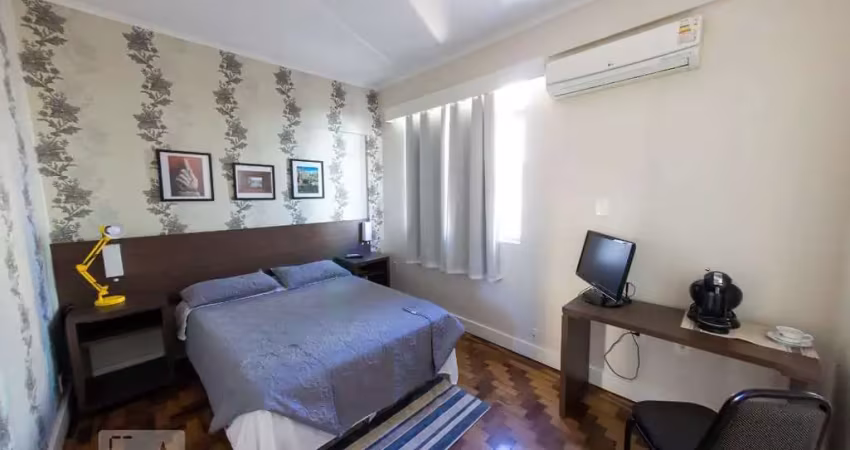 Kitnet / stúdio para aluguel - centro histórico, 1 quarto,  18 m² - porto alegre