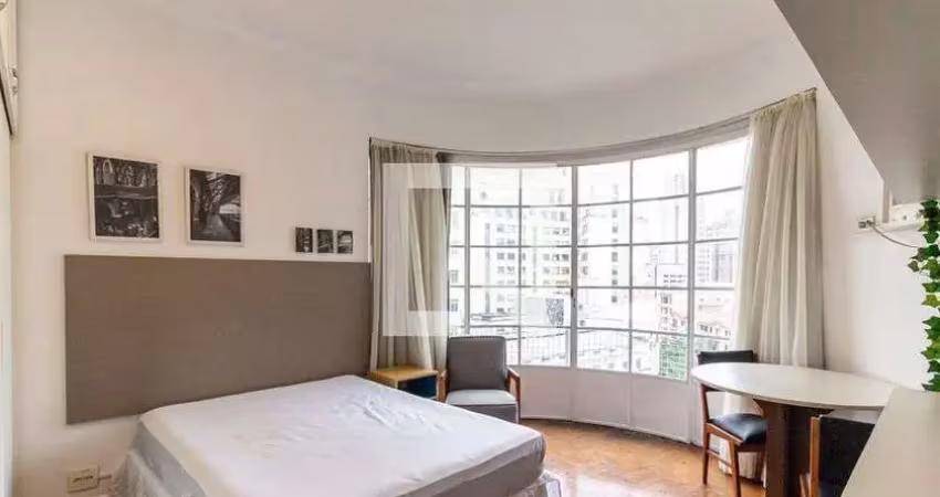 Kitnet / stúdio para aluguel - centro, 1 quarto,  28 m² - são paulo