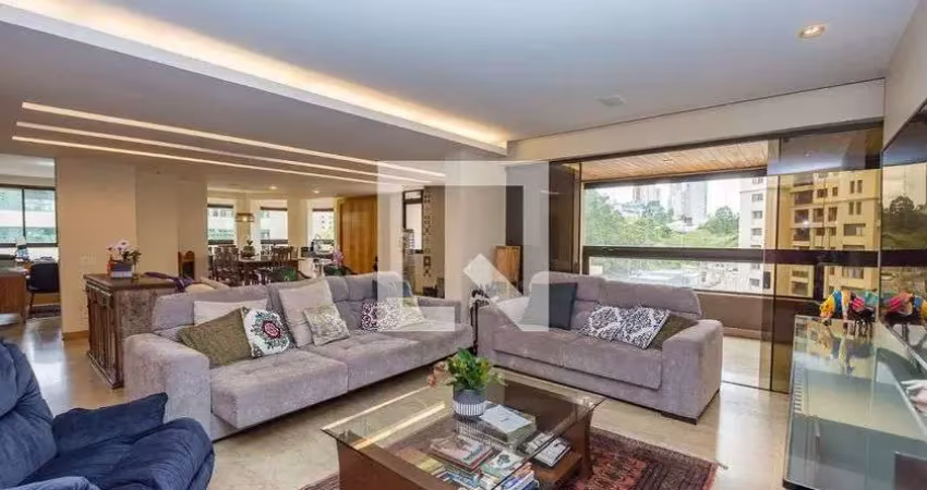 Apartamento para aluguel - vila da serra, 4 quartos,  485 m² - nova lima