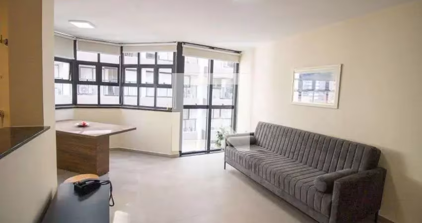 Apartamento para aluguel - brooklin, 1 quarto,  50 m² - são paulo