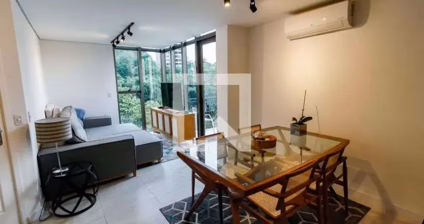 Apartamento para aluguel - panamby, 1 quarto,  70 m² - são paulo