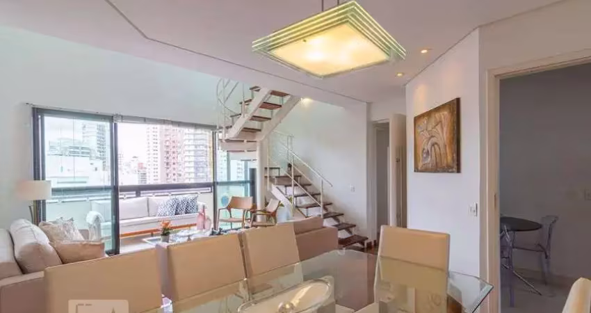 Cobertura para aluguel - vila mariana, 3 quartos,  214 m² - são paulo