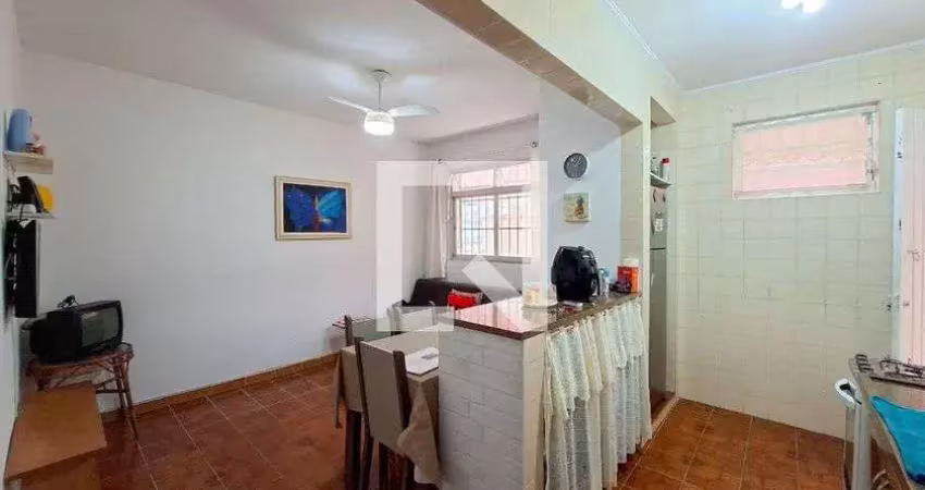 Apartamento para aluguel - vila assunção, 1 quarto,  43 m² - praia grande