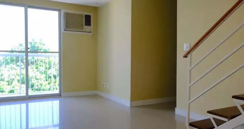 Cobertura para aluguel - pechincha, 3 quartos,  160 m² - rio de janeiro