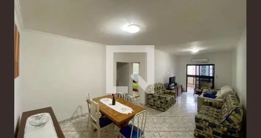 Apartamento para aluguel - guilhermina, 3 quartos,  147 m² - praia grande