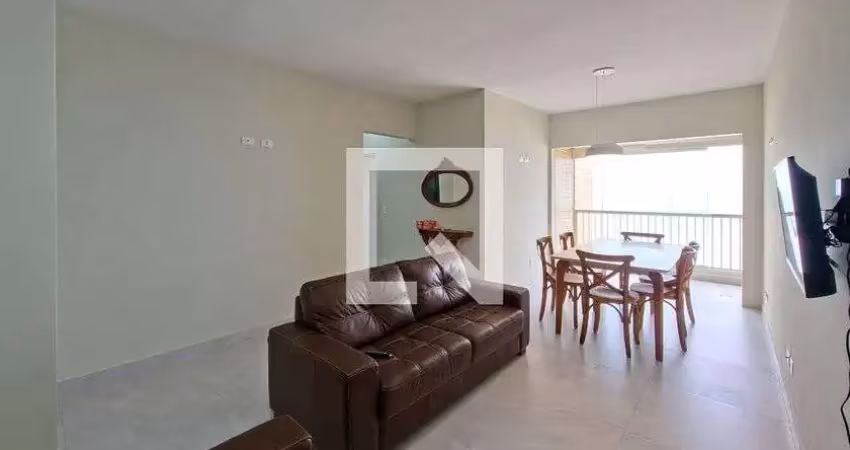 Apartamento para aluguel - nova mirim, 2 quartos,  95 m² - praia grande