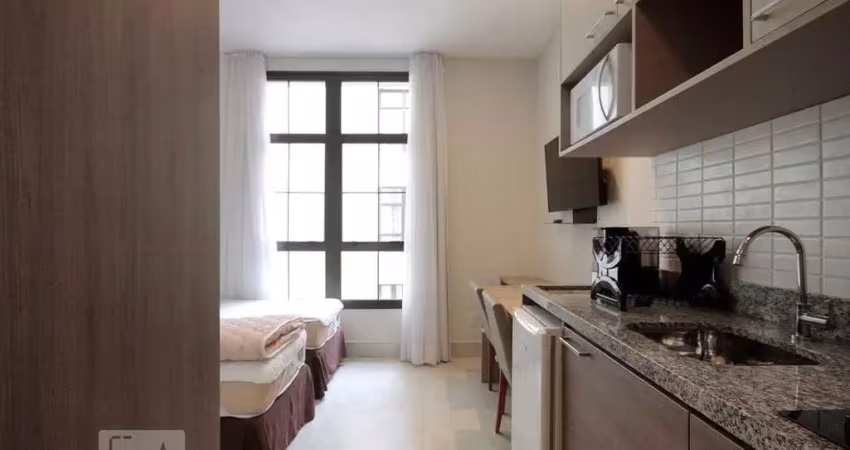Kitnet / stúdio para aluguel - centro, 1 quarto,  23 m² - são paulo