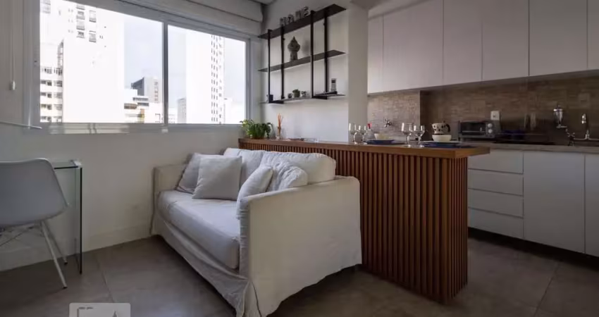 Kitnet / stúdio para aluguel - pinheiros, 1 quarto,  30 m² - são paulo