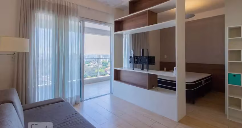 Kitnet / stúdio para aluguel - campo belo, 1 quarto,  40 m² - são paulo