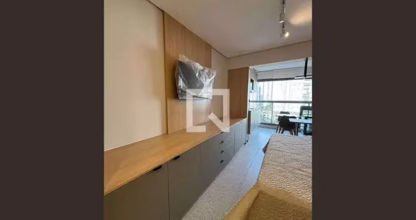 Apartamento para aluguel - brooklin, 1 quarto,  32 m² - são paulo