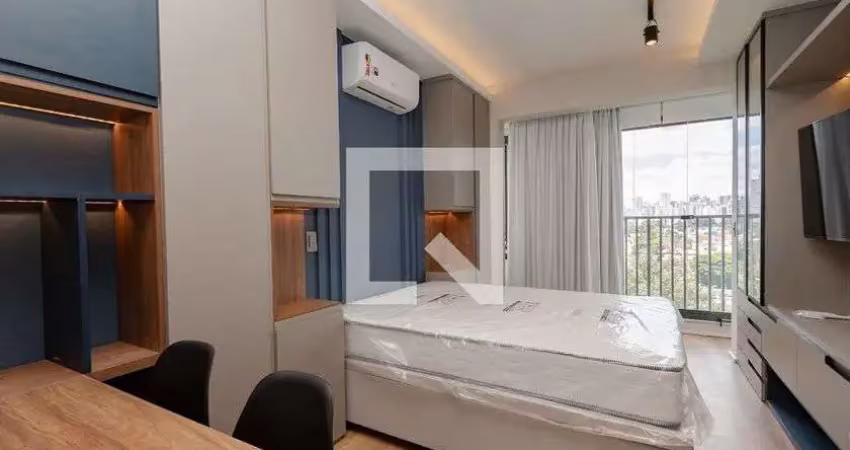 Kitnet / stúdio para aluguel - brooklin, 1 quarto,  22 m² - são paulo