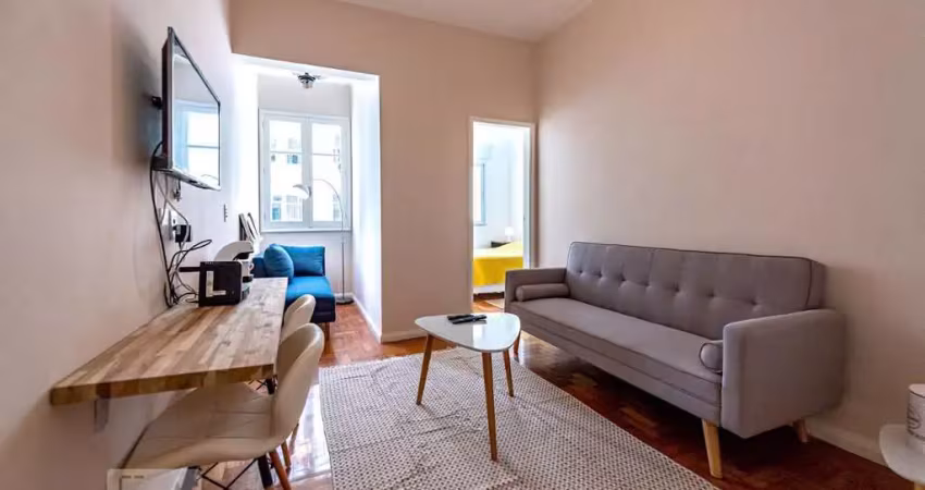 Apartamento para aluguel - leblon, 1 quarto,  35 m² - rio de janeiro