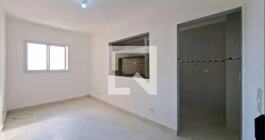 Apartamento para aluguel - vila tupi, 1 quarto,  45 m² - praia grande