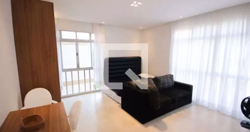 Apartamento para aluguel - canto do forte, 1 quarto,  46 m² - praia grande