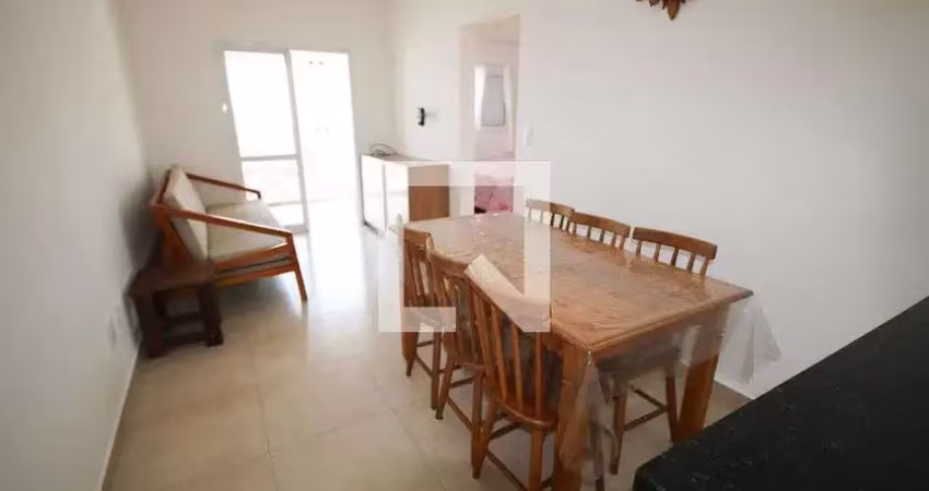Apartamento para aluguel - vila caiçara, 2 quartos,  64 m² - praia grande
