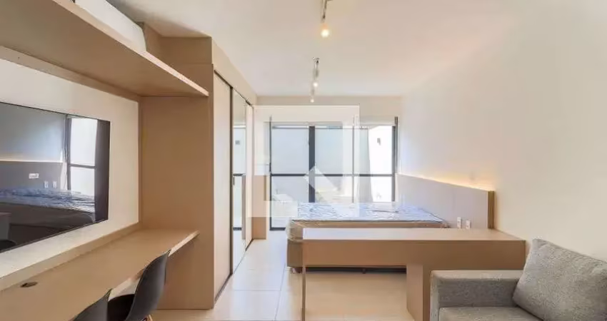 Kitnet / stúdio para aluguel - campo belo, 1 quarto,  40 m² - são paulo
