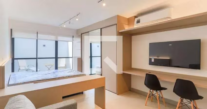 Kitnet / stúdio para aluguel - campo belo, 1 quarto,  40 m² - são paulo