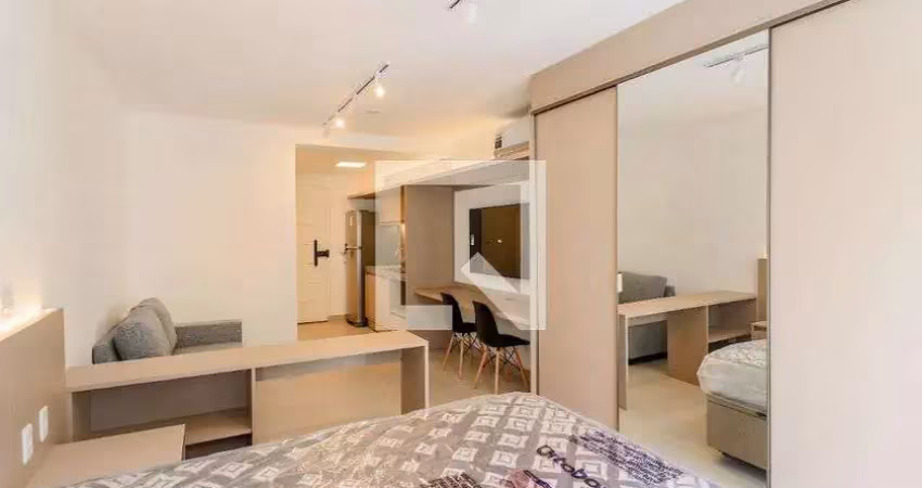 Kitnet / stúdio para aluguel - campo belo, 1 quarto,  39 m² - são paulo