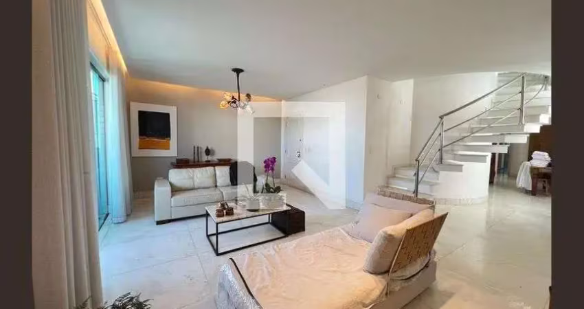 Cobertura para aluguel - liberdade, 4 quartos,  340 m² - belo horizonte