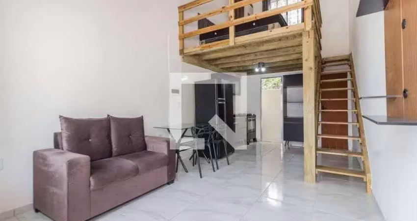 Kitnet / stúdio para aluguel - forquilinhas, 1 quarto,  31 m² - são josé