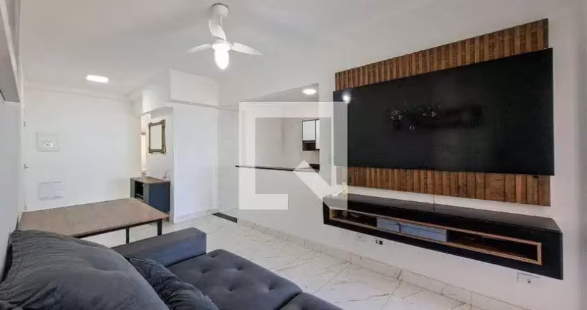 Apartamento para aluguel - nova mirim, 2 quartos,  80 m² - praia grande