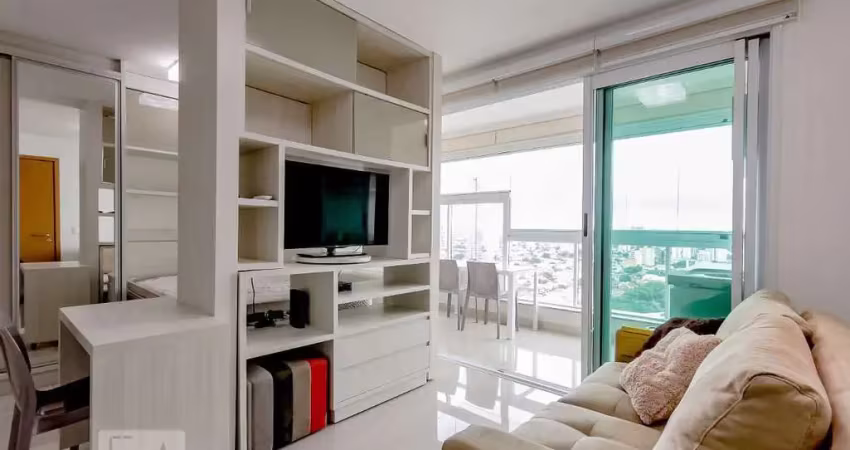 Kitnet / stúdio para aluguel - setor bueno, 1 quarto,  35 m² - goiânia