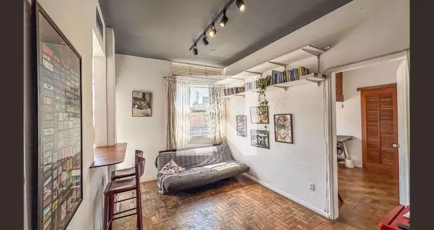 Apartamento para aluguel - botafogo, 1 quarto,  50 m² - rio de janeiro