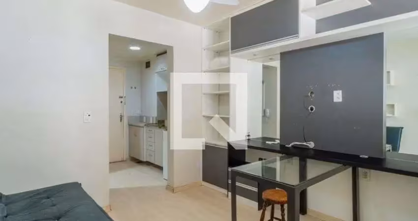 Apartamento para aluguel - centro histórico, 1 quarto,  28 m² - porto alegre