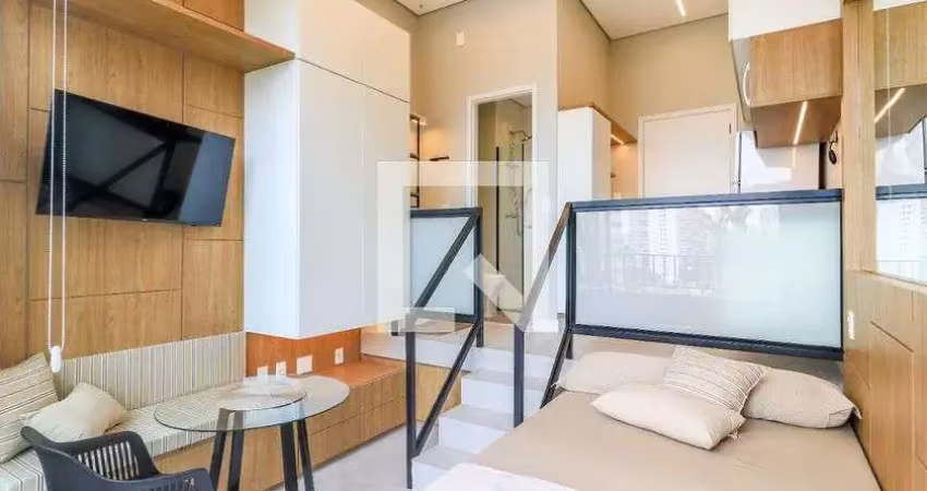 Kitnet / stúdio para aluguel - brooklin, 1 quarto,  28 m² - são paulo