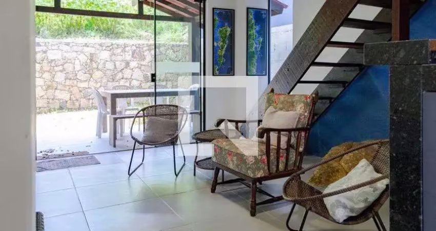 Casa para aluguel - lagoa da conceição, 1 quarto,  60 m² - florianópolis