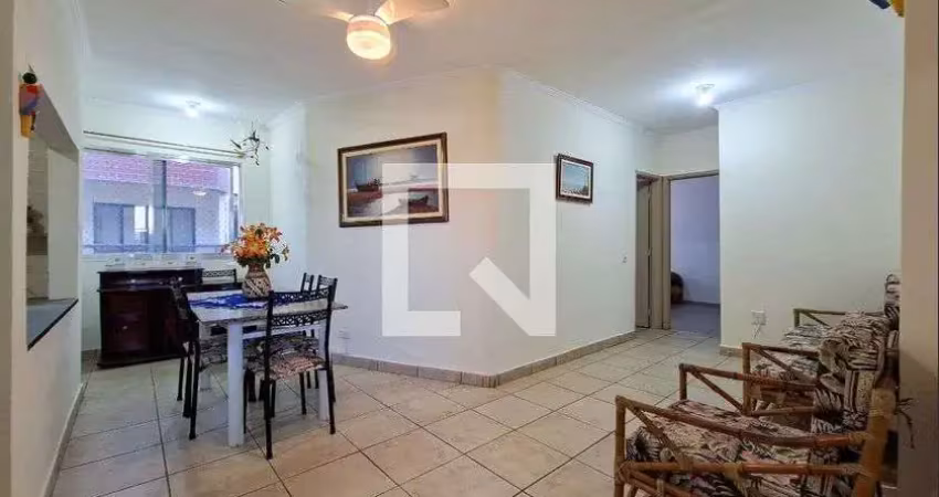 Apartamento para aluguel - vila tupi, 2 quartos,  61 m² - praia grande