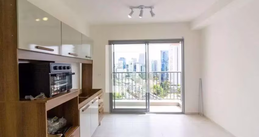 Kitnet / stúdio para aluguel - brooklin, 1 quarto,  24 m² - são paulo
