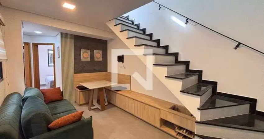 Cobertura para aluguel - campestre, 2 quartos,  82 m² - santo andré