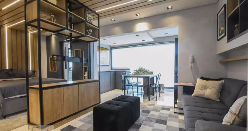 Kitnet / stúdio para aluguel - campo belo, 1 quarto,  36 m² - são paulo