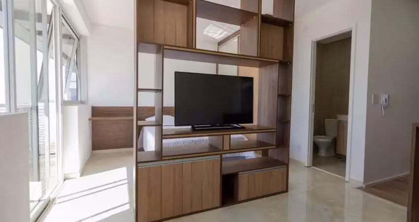 Kitnet / stúdio para aluguel - centro, 1 quarto,  33 m² - osasco