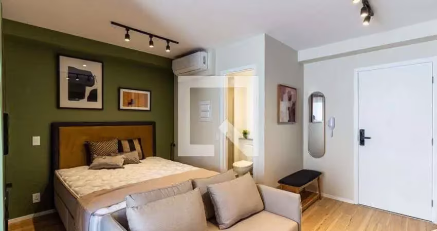 Kitnet / stúdio para aluguel - santa cecília, 1 quarto,  25 m² - são paulo
