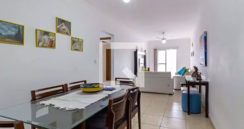 Apartamento para aluguel - vila tupi, 2 quartos,  92 m² - praia grande