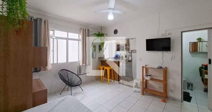 Kitnet / Stúdio para alugar na Avenida Presidente Castelo Branco, Boqueirão, Praia Grande