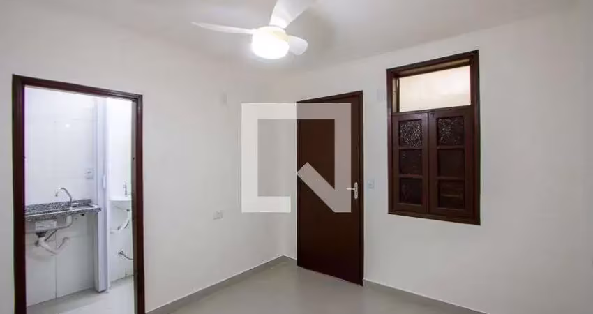Kitnet / stúdio para aluguel - campestre, 1 quarto,  12 m² - santo andré