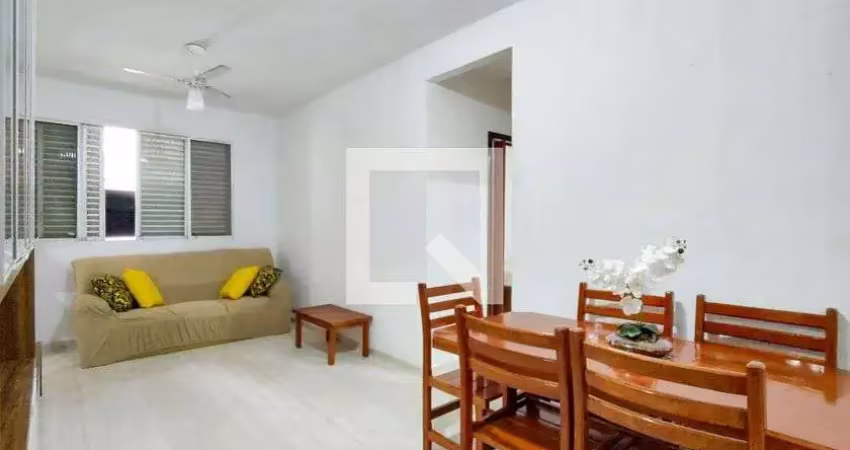Apartamento para aluguel - vila tupi, 2 quartos,  67 m² - praia grande